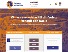 Tablet Screenshot of jb-bildemo.se